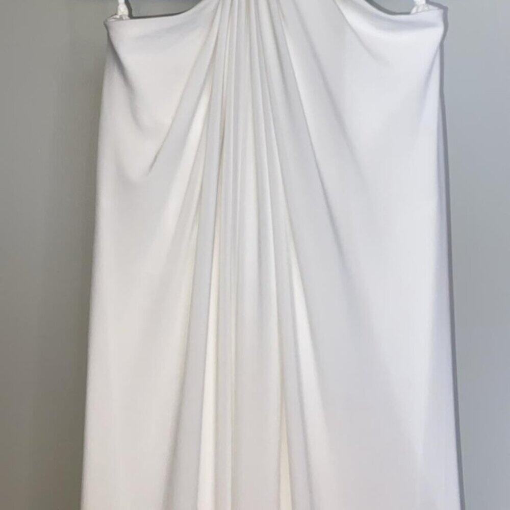 Halston Braided Neck Dress - Picture 4 of 9